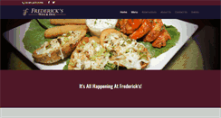 Desktop Screenshot of fredericksdine.com